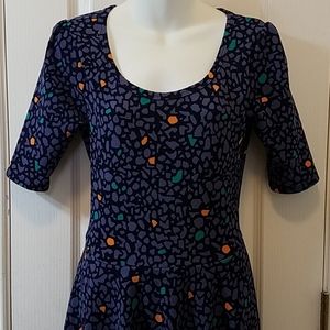 Lularoe Nicole Dress Medium